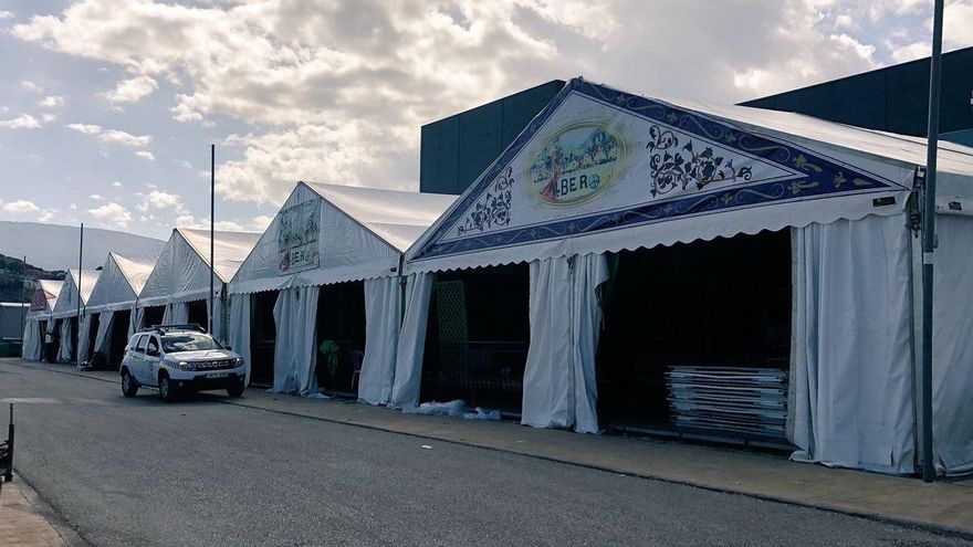 Archivo - Casetas en la Feria de Jaén