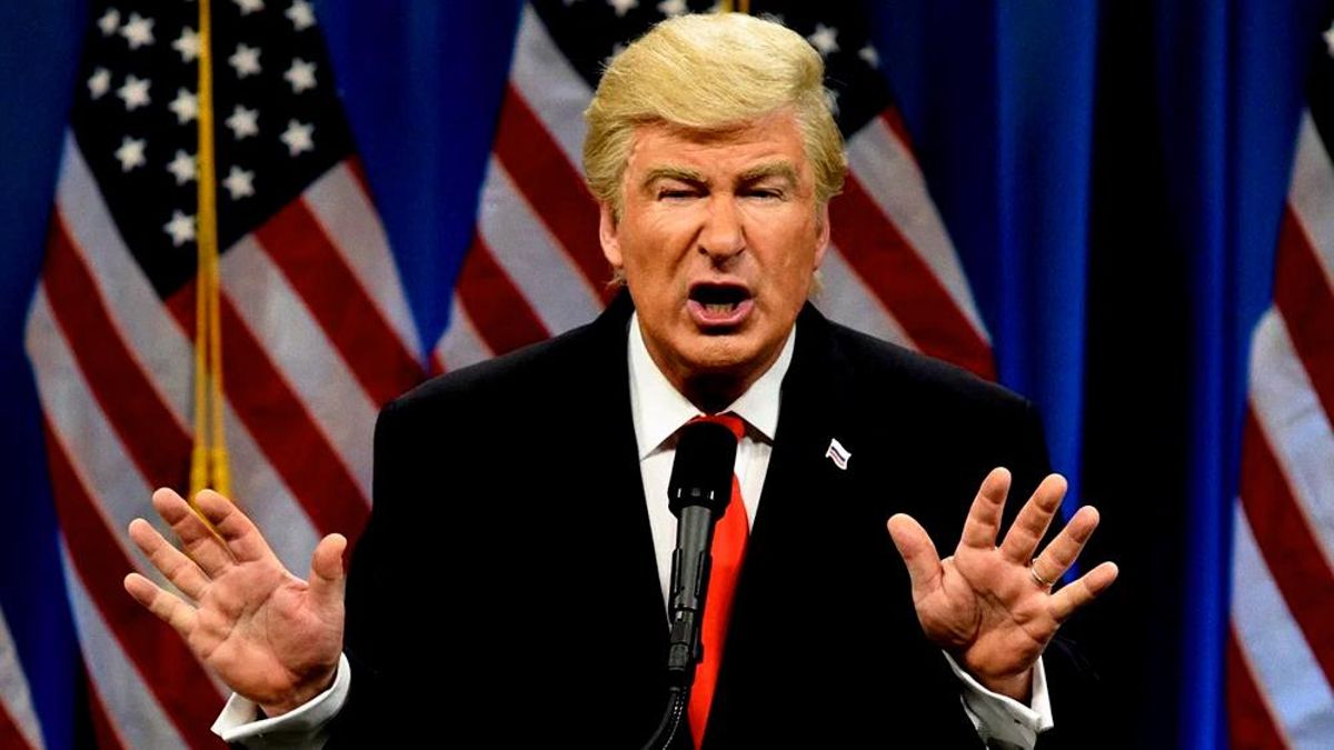 El temor de Alec Baldwin a dar una imagen "divertida" de Trump con su imitación