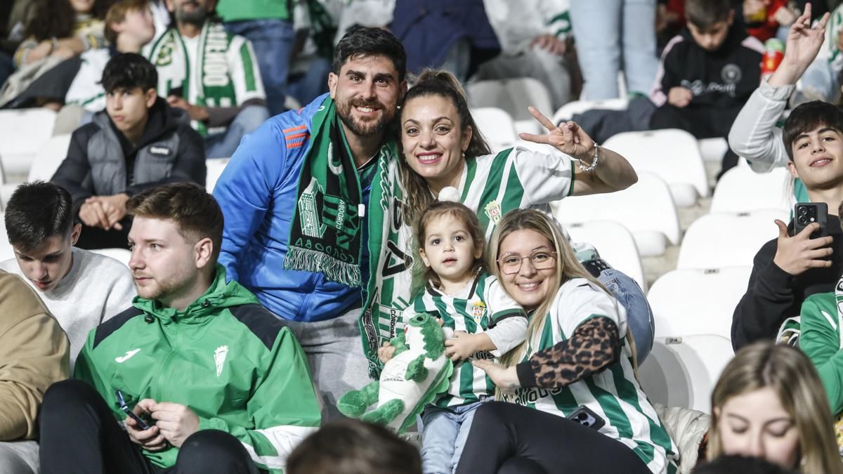 Grada Blanquiverde del Córdoba CF - FC Andorra