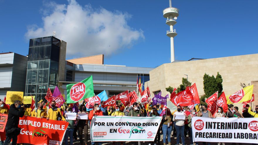 "La Consejería de Desarrollo Sostenible está ahogando a GEACAM" y sus trabajadores fijan huelga para el 24 de mayo