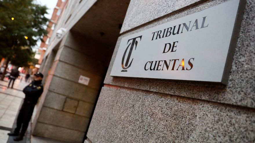 Vista de la entrada Tribunal de Cuentas. EFE/Mariscal/Archivo