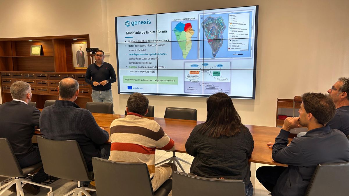 El Consejo Insular de Aguas participa en una plataforma europea para anticipar fallos en infraestructuras hidráulicas