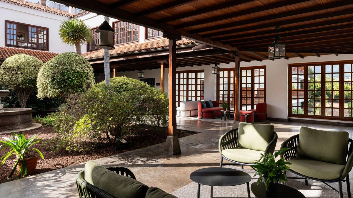 Patio del Parador de la Palma