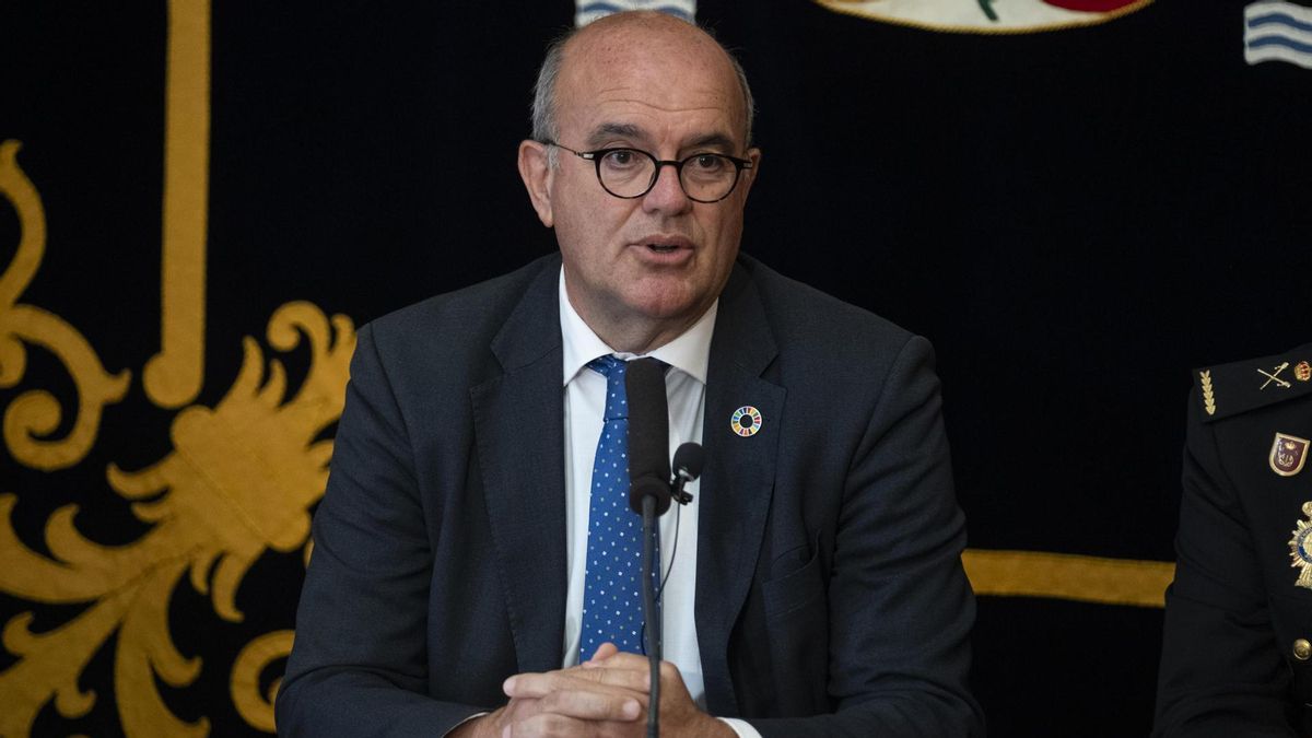 El delegado del Gobierno en Canarias, Anselmo Pestana, este viernes.