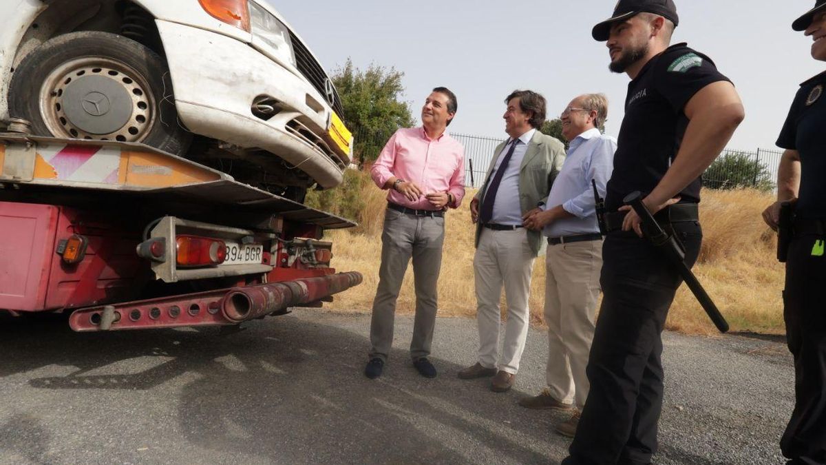 Rueda de prensa de José María Bellido y Coca en la Asomadilla