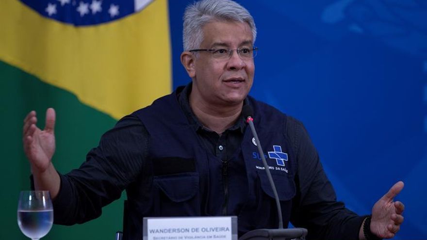 En la imagen el exsecretario de Vigilancia Sanitaria de Brasil, Wanderson de Oliveira.