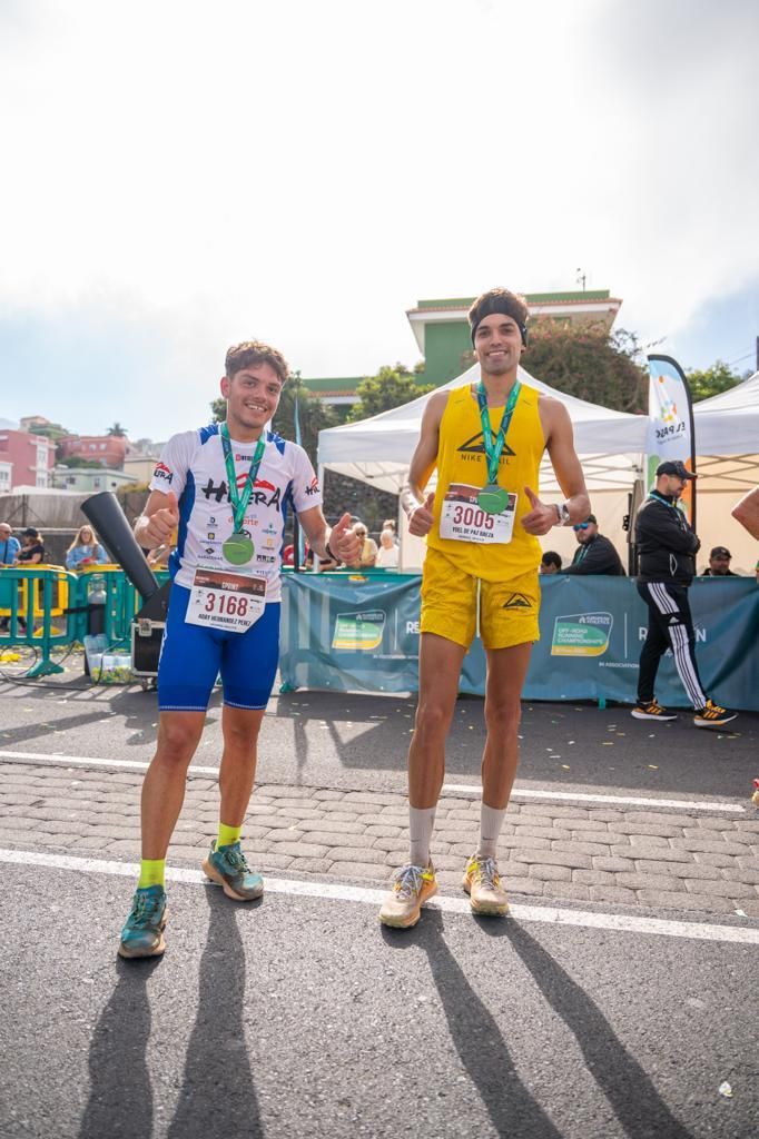 Yoel de Paz y Aday Hernández.