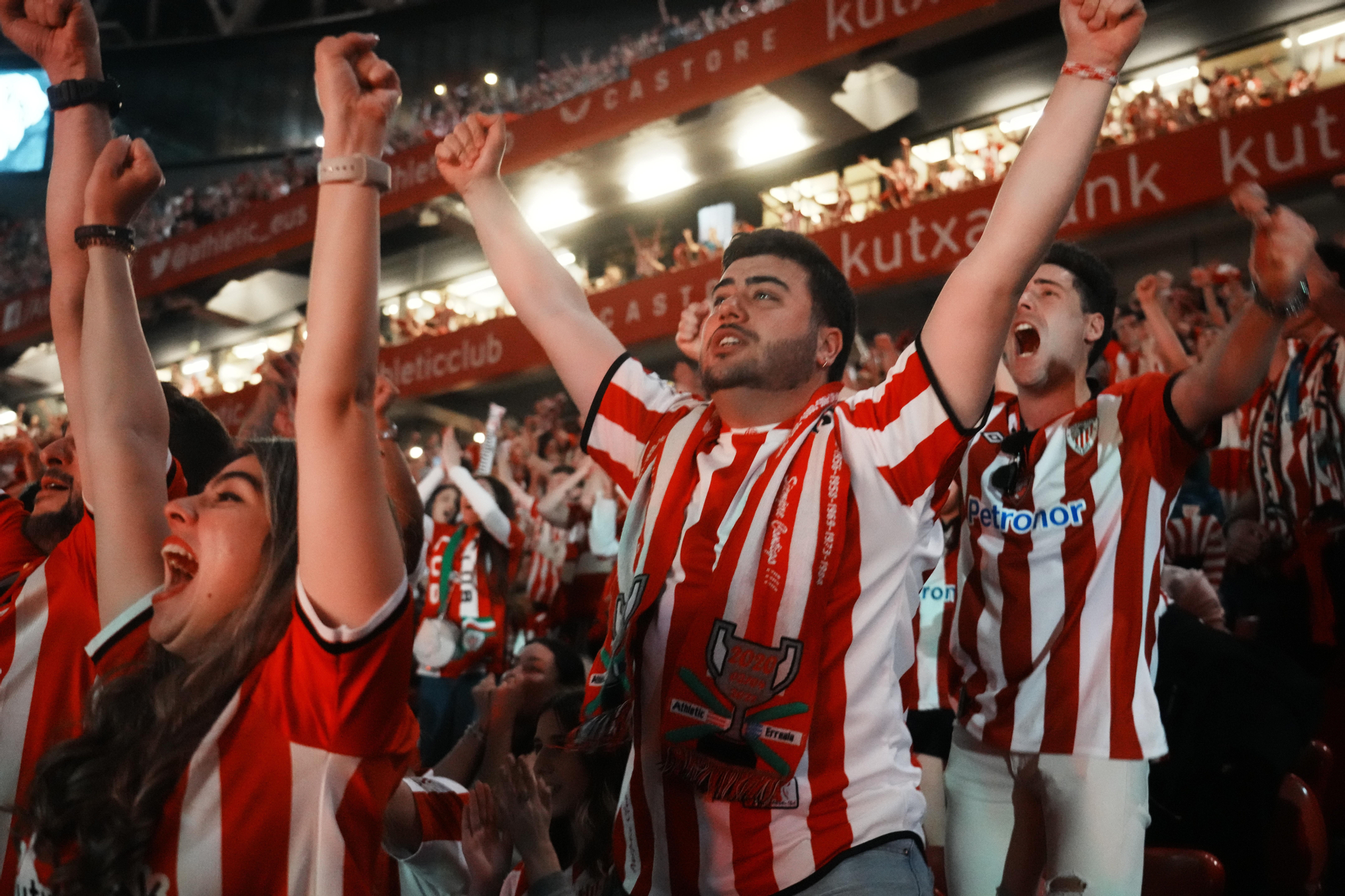 Celebración rojiblanca