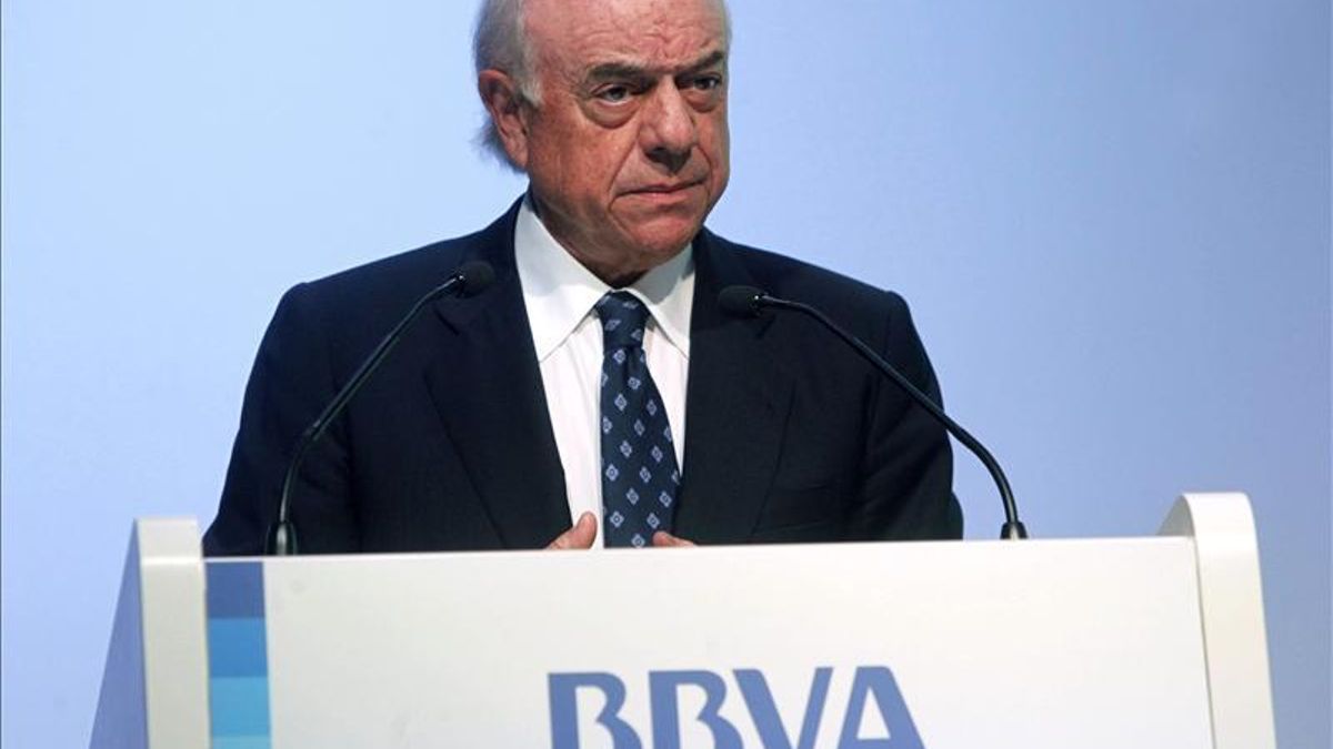 Francisco González, presidente del BBVA