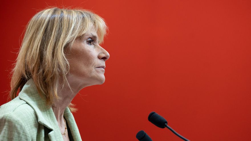 Archivo - La viceprimera secretaria del PSC, Lluïsa Moret, en una imagen de archivo.