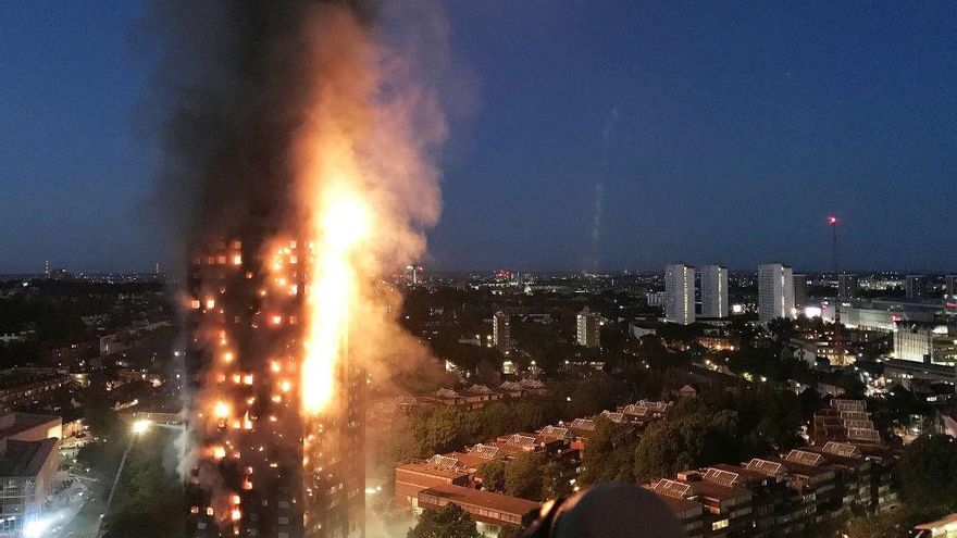 La tragedia de Grenfell: el incendio de 2017 que alertó sobre el uso de materiales inflamables en fachadas
