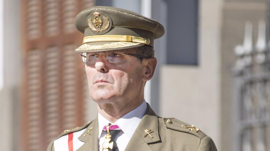 El teniente general Carlos Palacios, jefe del Mando de Canarias