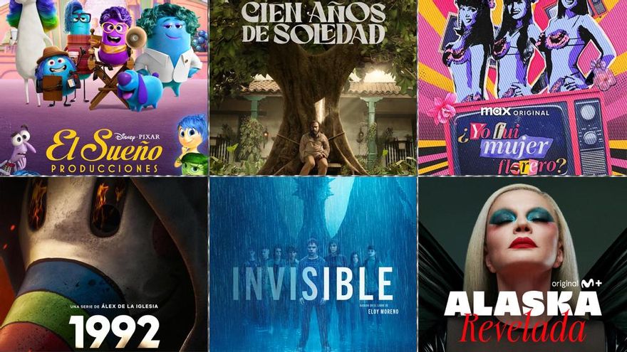 Las 16 series de la semana elevan su cartel con 'Cien años de soledad', 'El sueño producciones', '1992' o 'Invisible'