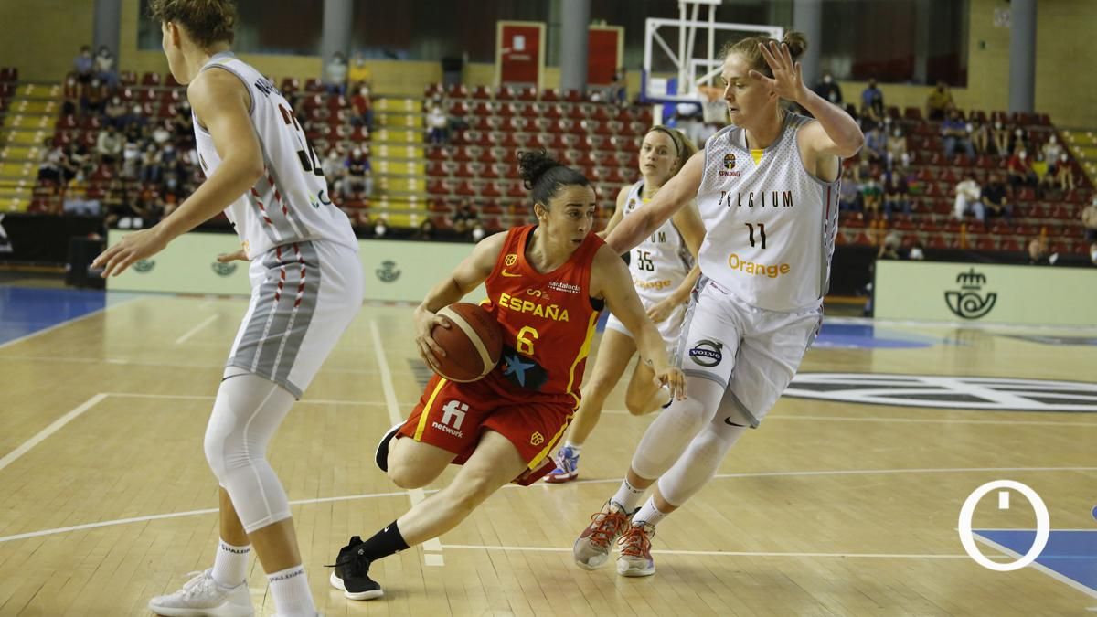 Las imágenes del España - Bélgica