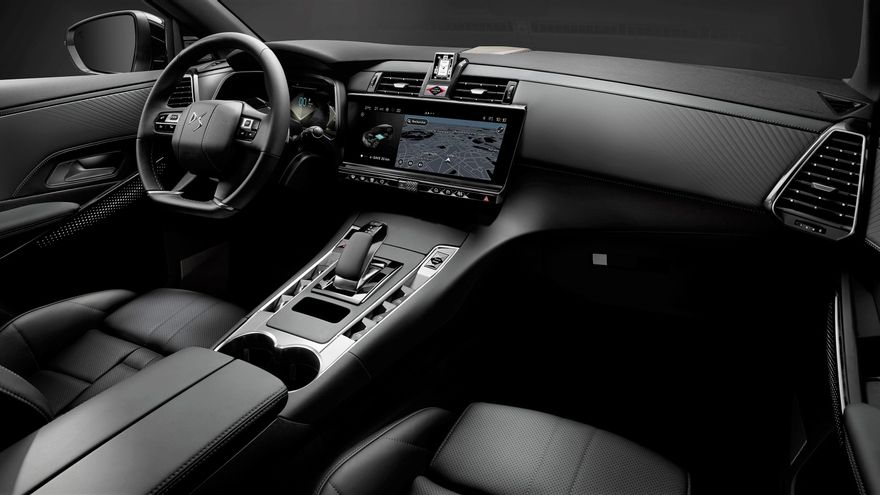 Habitáculo del DS 7 E-Tense.