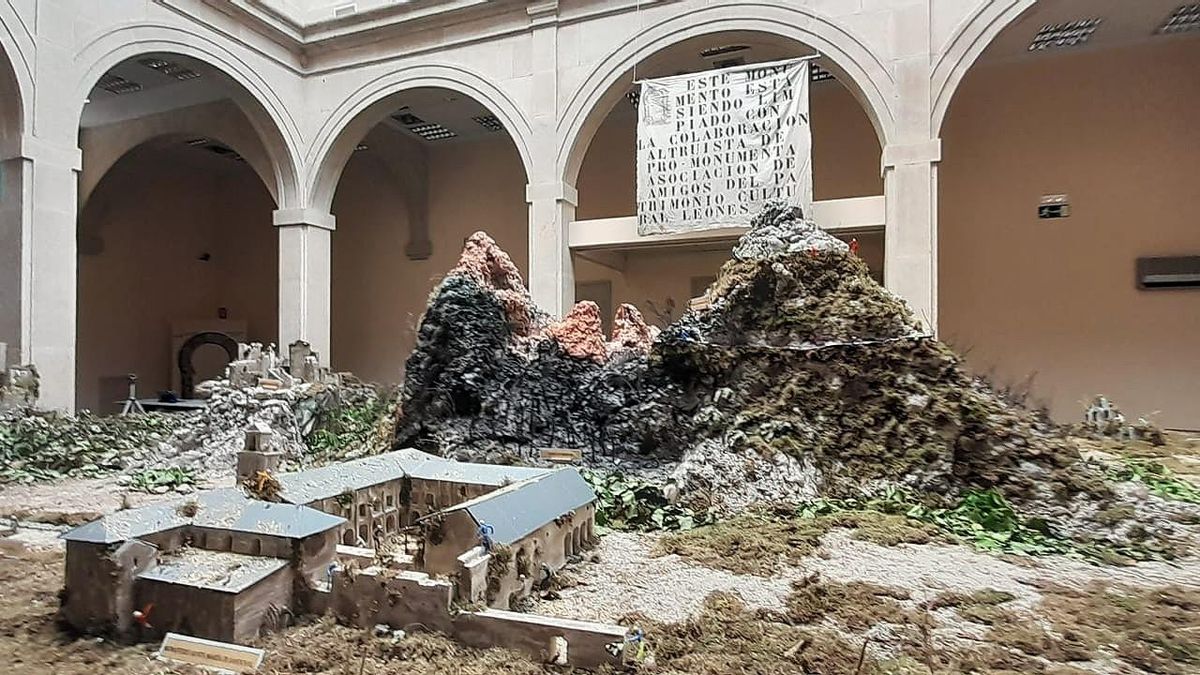 ProMonumenta expone en la Casa de Carnicerías una gran maqueta con los bienes patrimoniales de sus hacenderas