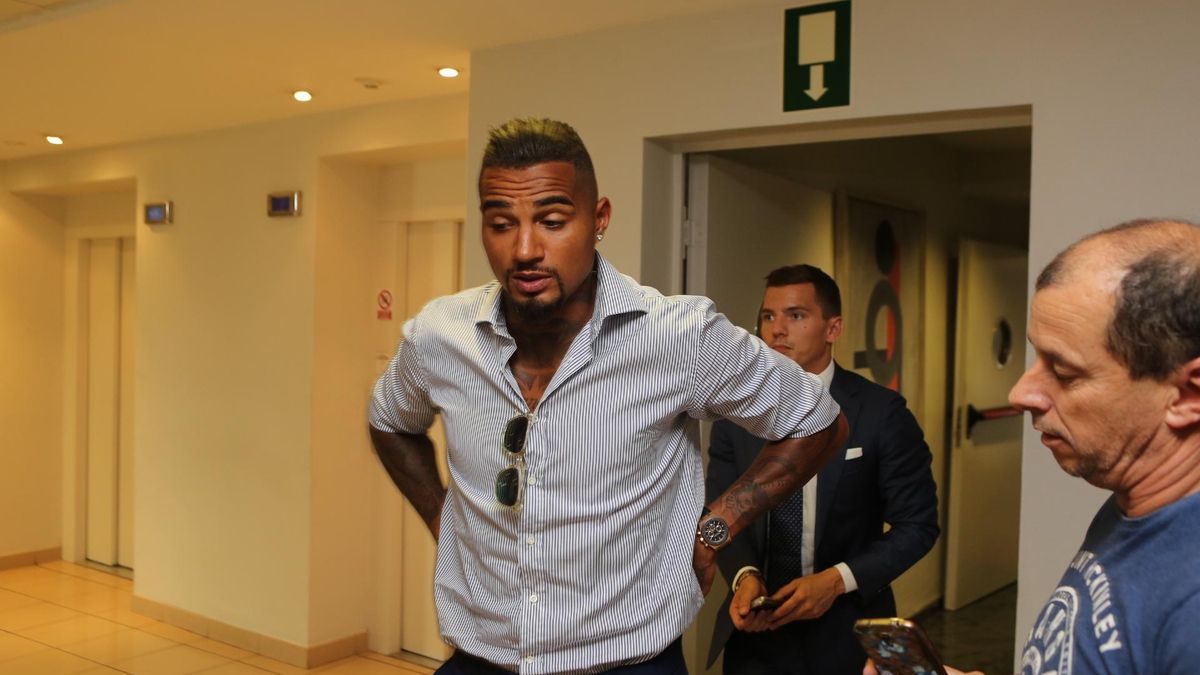 La presentación de Kevin-Prince Boateng como jugador de la UD Las Palmas