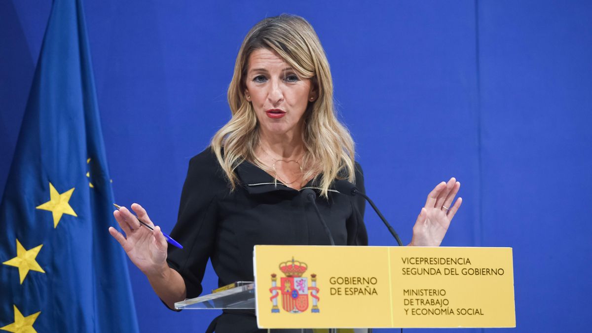 Yolanda Díaz se vuelca contra Uber Eats por sus "incumplimientos" de la Ley Rider: "No nos va a tomar el pelo"