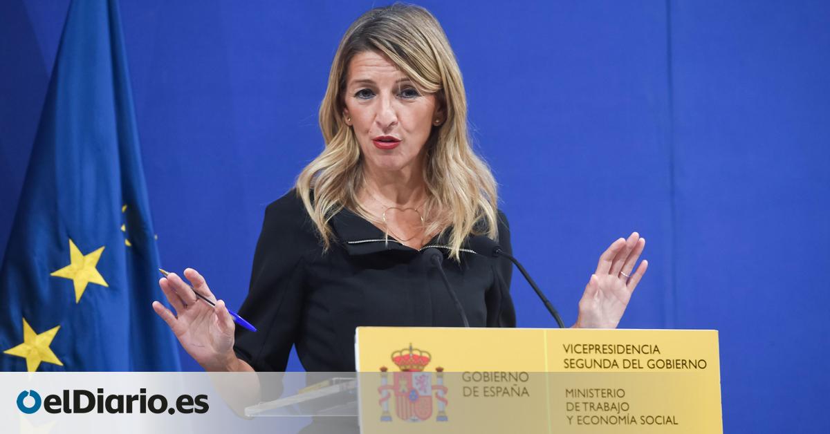 Yolanda Díaz se vuelca contra Uber Eats por sus “incumplimientos” de la Ley Rider: “No nos va a tomar el pelo”