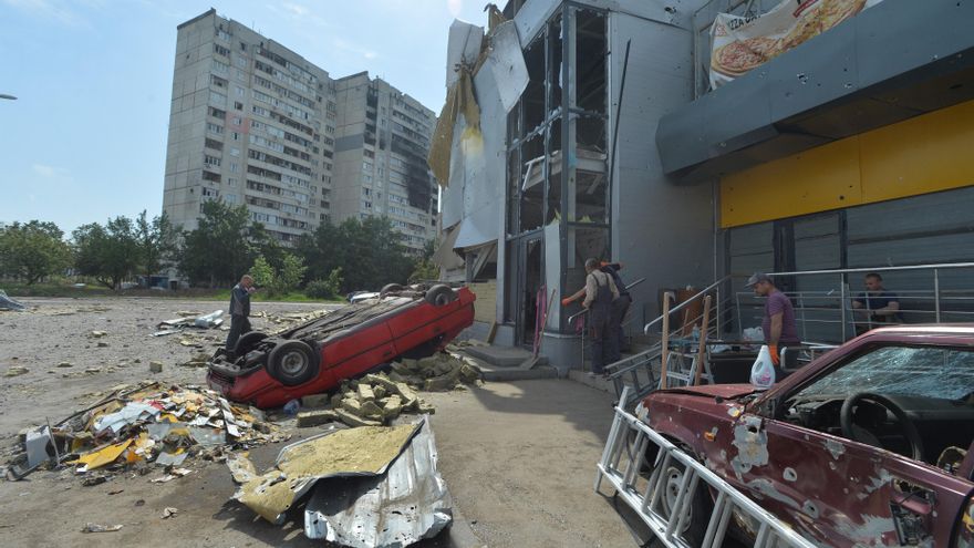 Imagen general de la ciudad de Járkov.