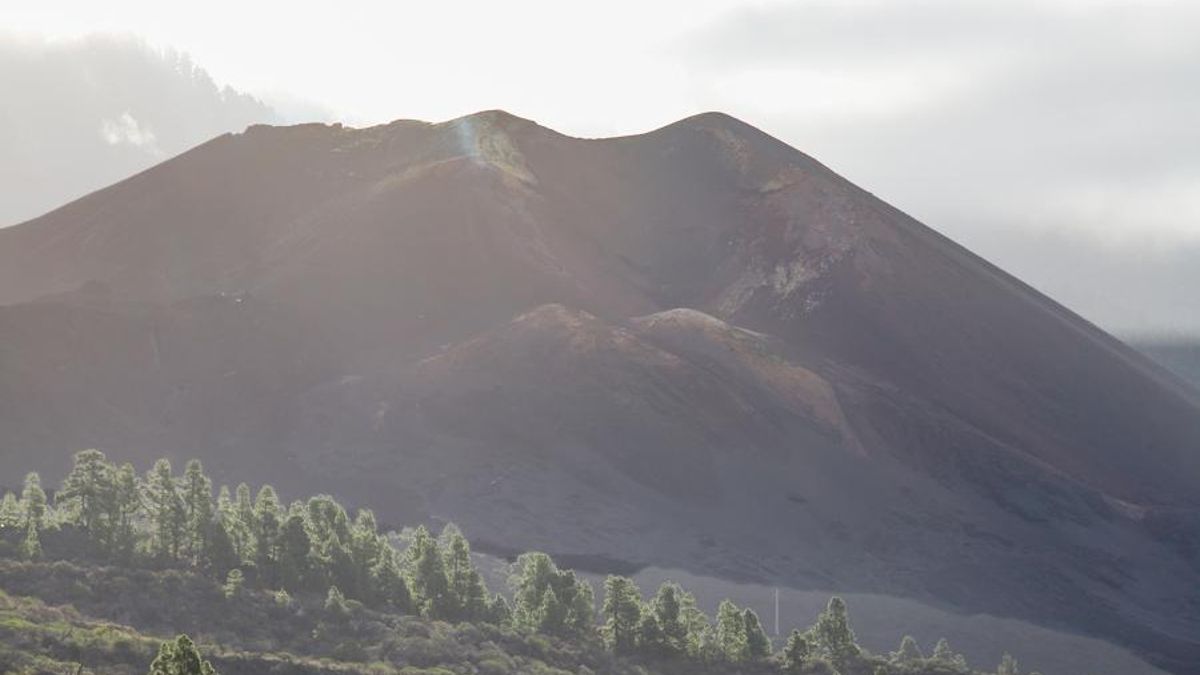 Imagen de archivo del volcán Tajogaite.