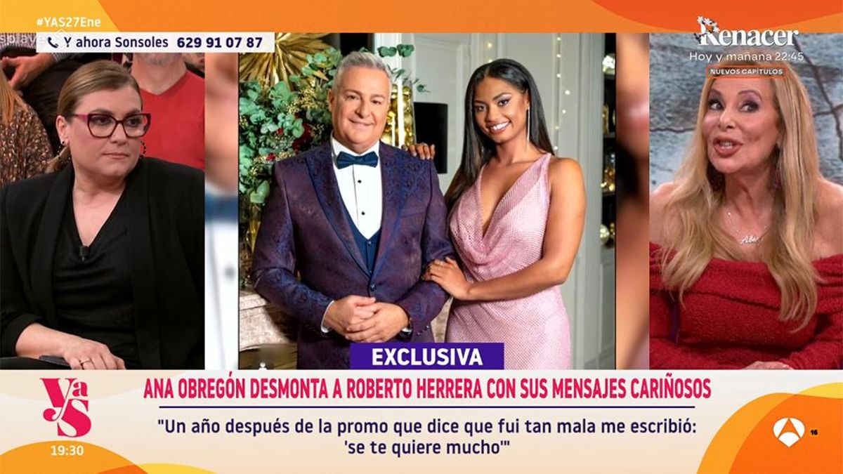 Lorena Vázquez y Ana Obregón, en 'Y ahora Sonsoles'