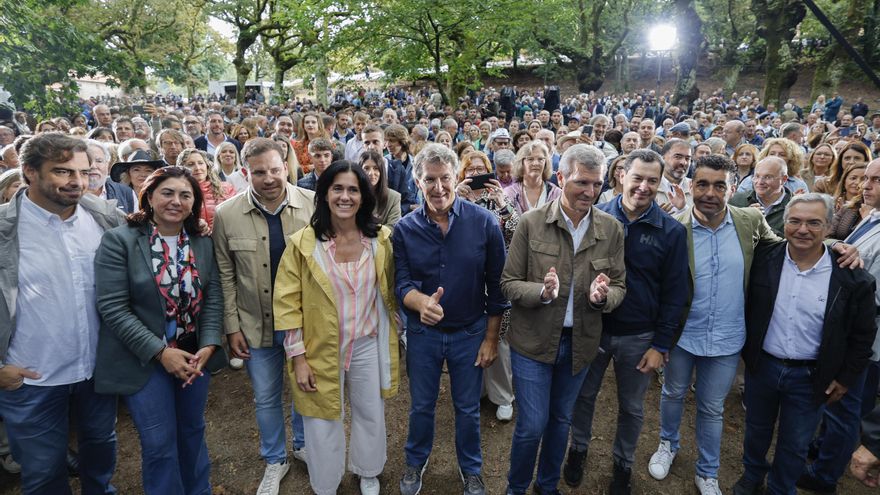 Alberto Núñez Feijóo y Alfonso Rueda inauguran el curso político en Pontevedra