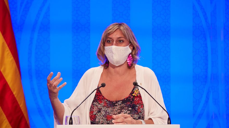 La consellera de Salud, Alba Vergés. EFE/ Alejandro García/Archivo