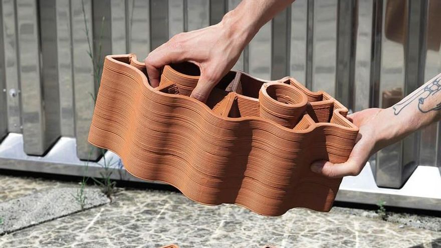 El innovador ladrillo impreso en 3D que podría combatir el calor extremo en las ciudades