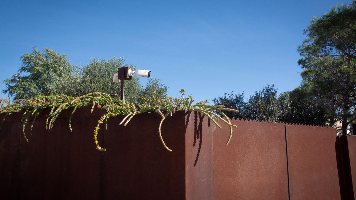 Una de las cámaras de vigilancia instaladas en la zona