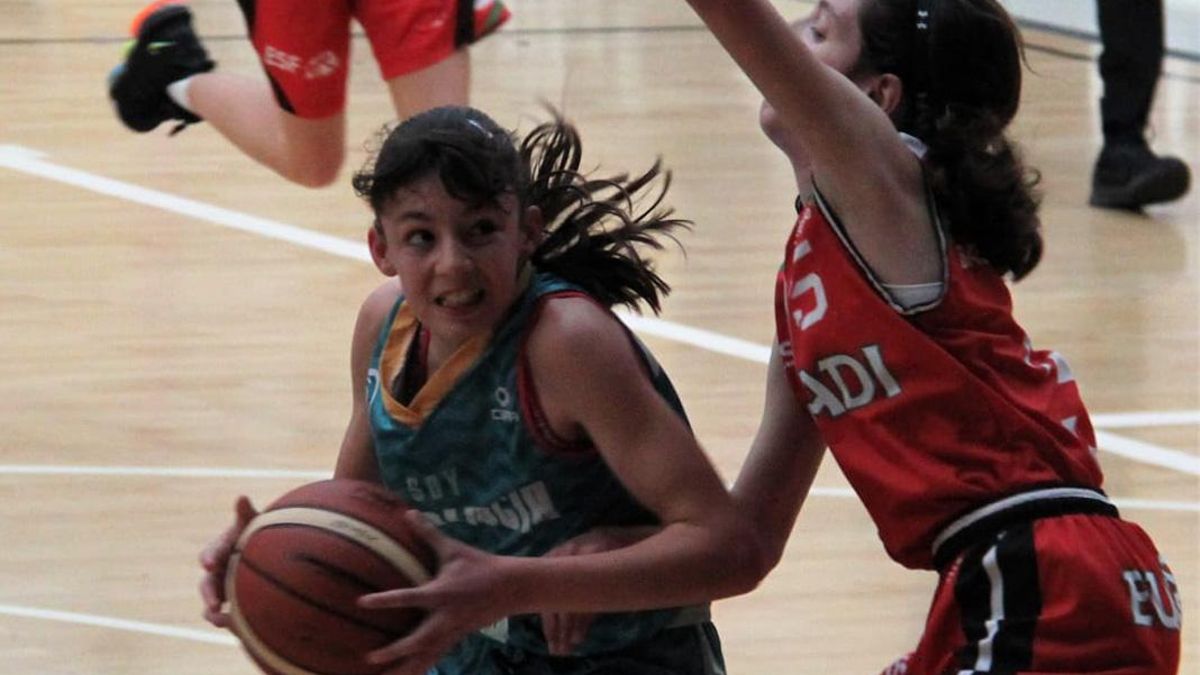 Laura Ariza durante su etapa mini. 