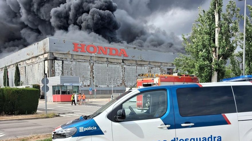Honda reanuda parte de la actividad mientras evalúa los daños del incendio en su sede central de España