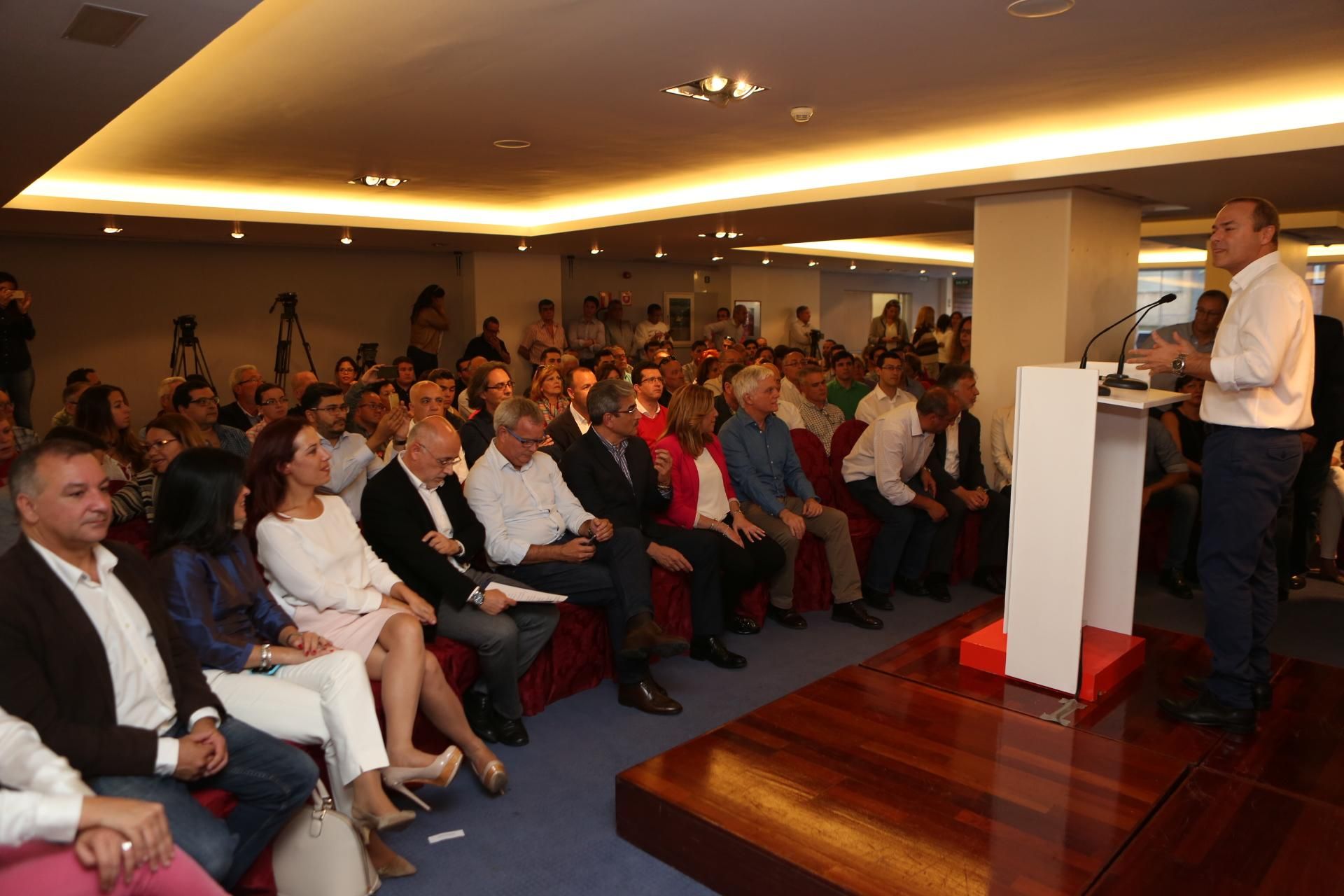 Susana Díaz en Las Palmas de Gran Canaria  (Alejandro Ramos)
