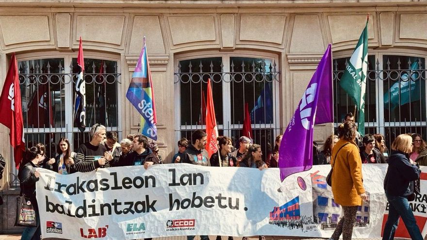 Sin acuerdo en la enseñanza pública vasca a 72 horas de las nuevas huelgas y a la espera de otra propuesta del Gobierno