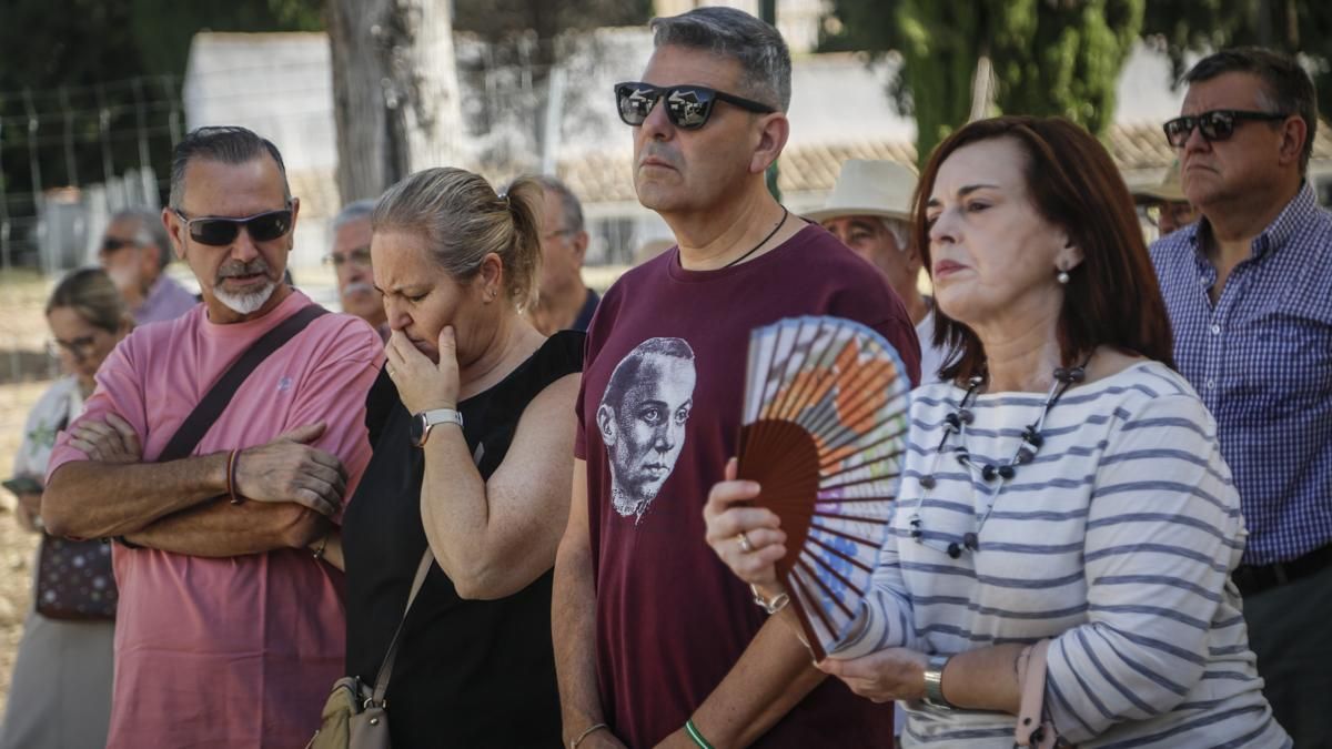 Acto por el Día de las Víctimas del Franquismo en el Cementerio de la Salud