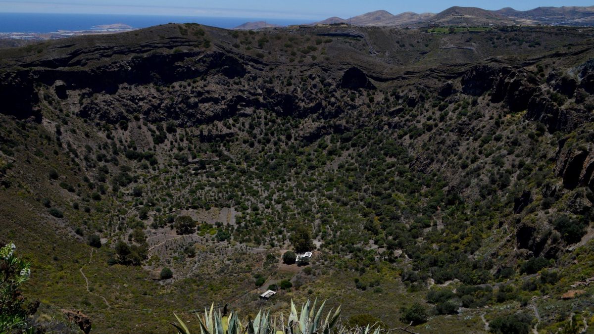 La caldera de Bandama, un paisaje que revela la historia volcánica de Gran Canaria