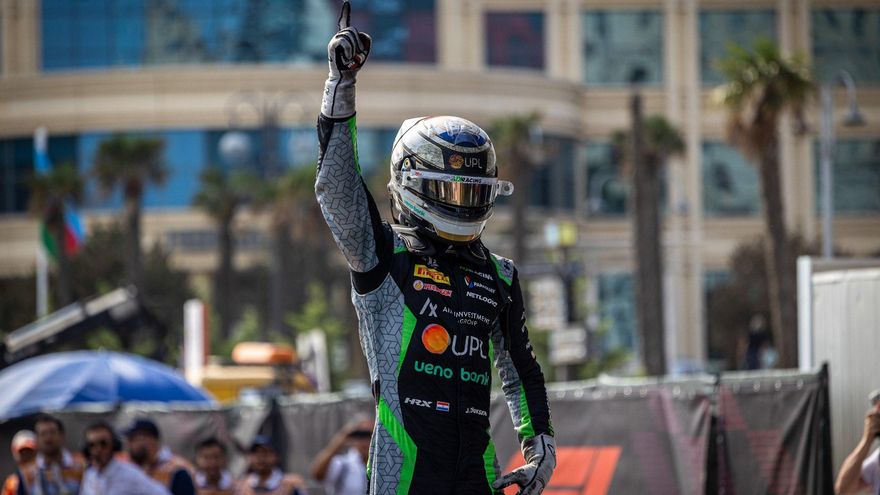 Joshua Duerksen hizo historia con el primer triunfo paraguayo en la Fórmula 2