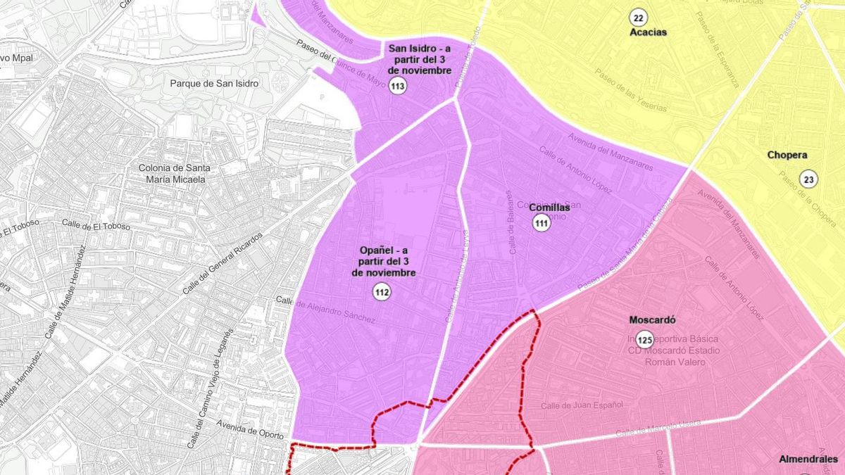 Los parquímetros se extenderán por Carabanchel el próximo 3 de noviembre