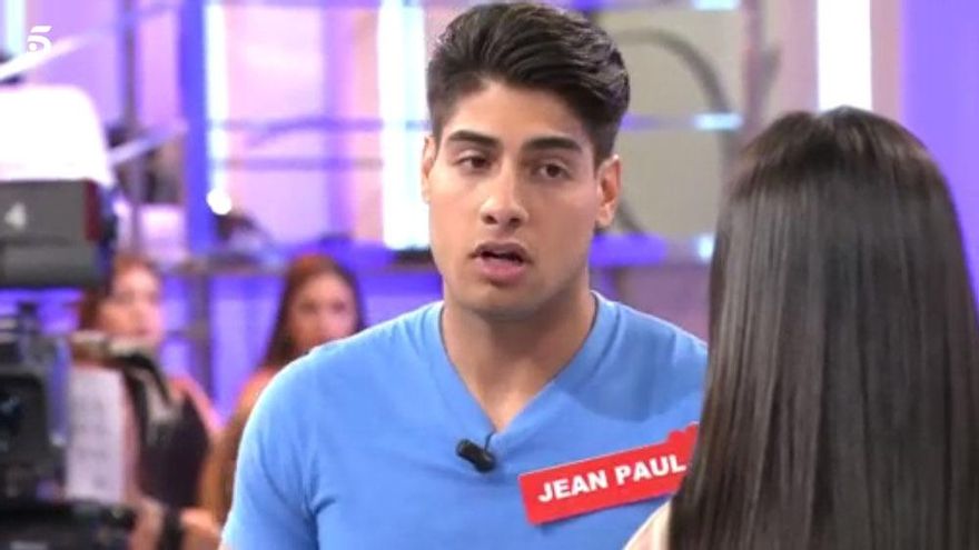 Jean Paul, segundos antes de abandonar el plató de MYHYV