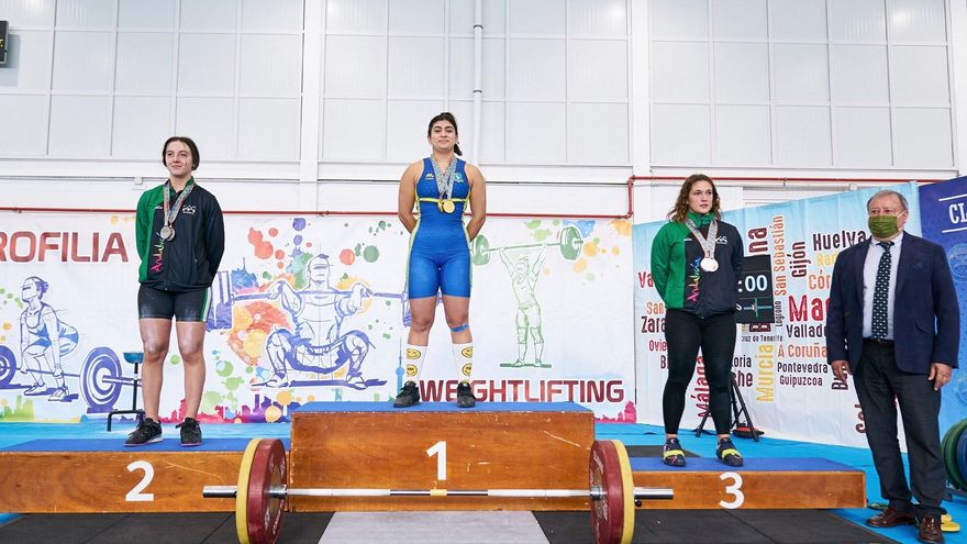 Canarias, segunda selección femenina en el Campeonato de España Sub 17 de halterofilia