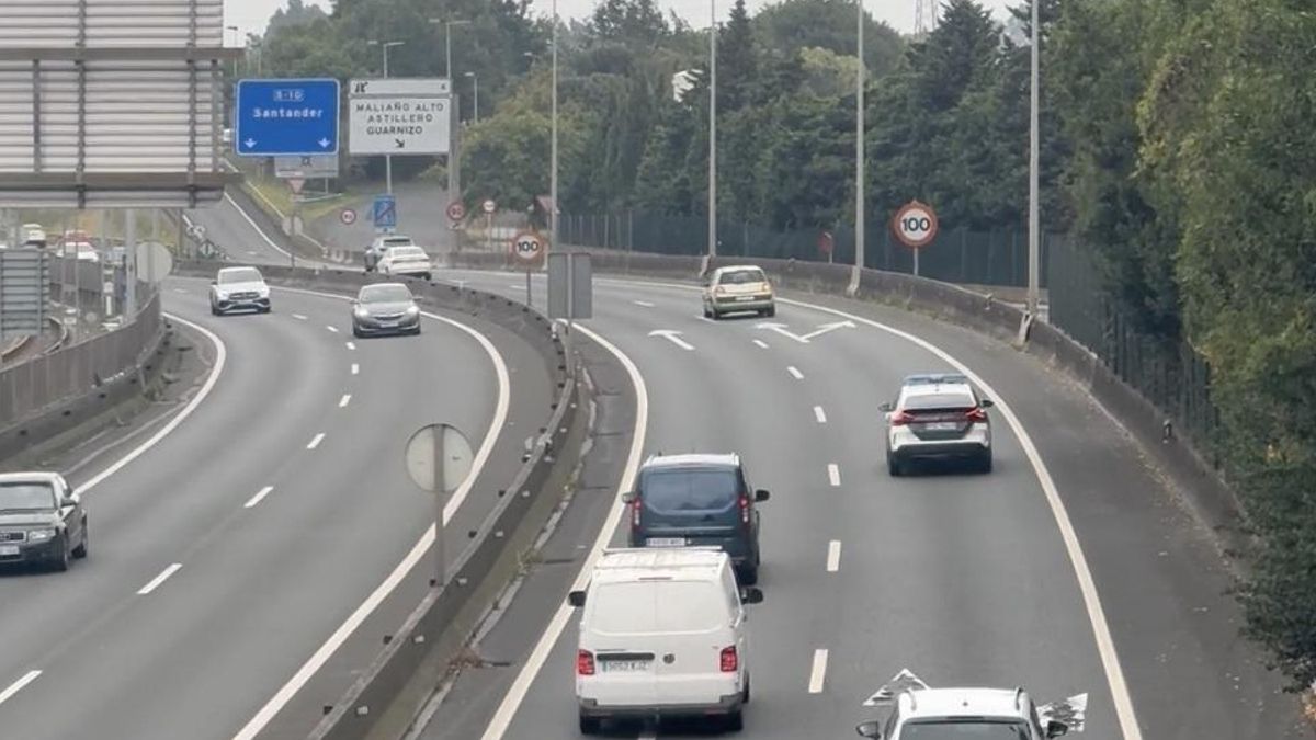 Autovía S-10 a su paso por Astillero.