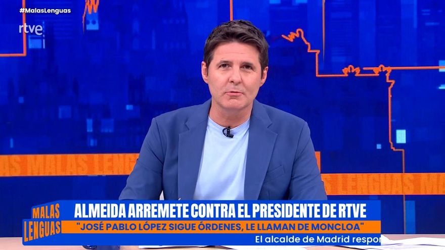 Cintora responde a Almeida tras sus críticas al presidente de RTVE y apunta a Telemadrid: "Observe la pluralidad"