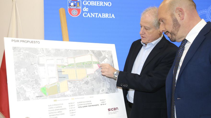 El Gobierno recula y reduce un 65% el tamaño del macroparque industrial de Laredo sin avanzar cuántas empresas quieren instalarse