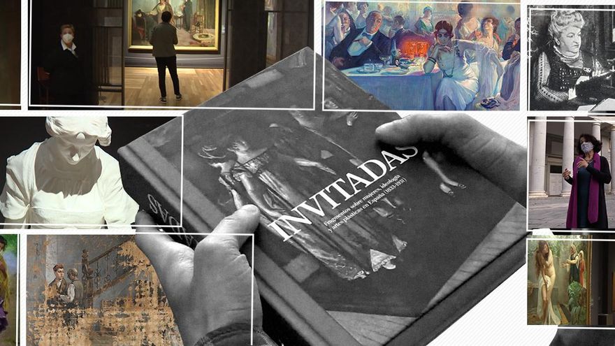 Un collage de 'Invitadas'