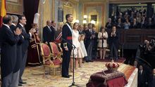 Felipe VI: "Comienza el reinado de un rey constitucional"