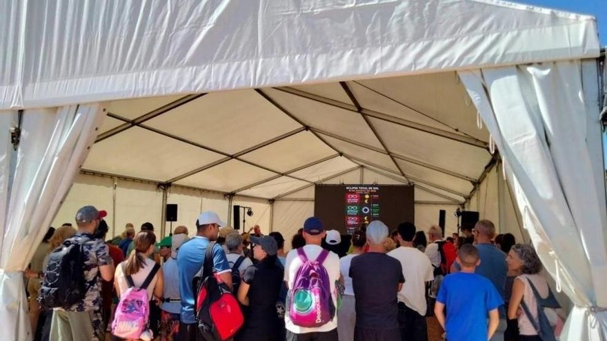 Carpa del Punto de Observación de Javalambre