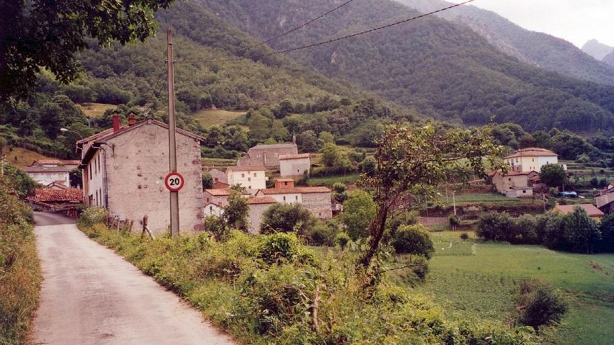 La localidad de Pío de Sajambre.