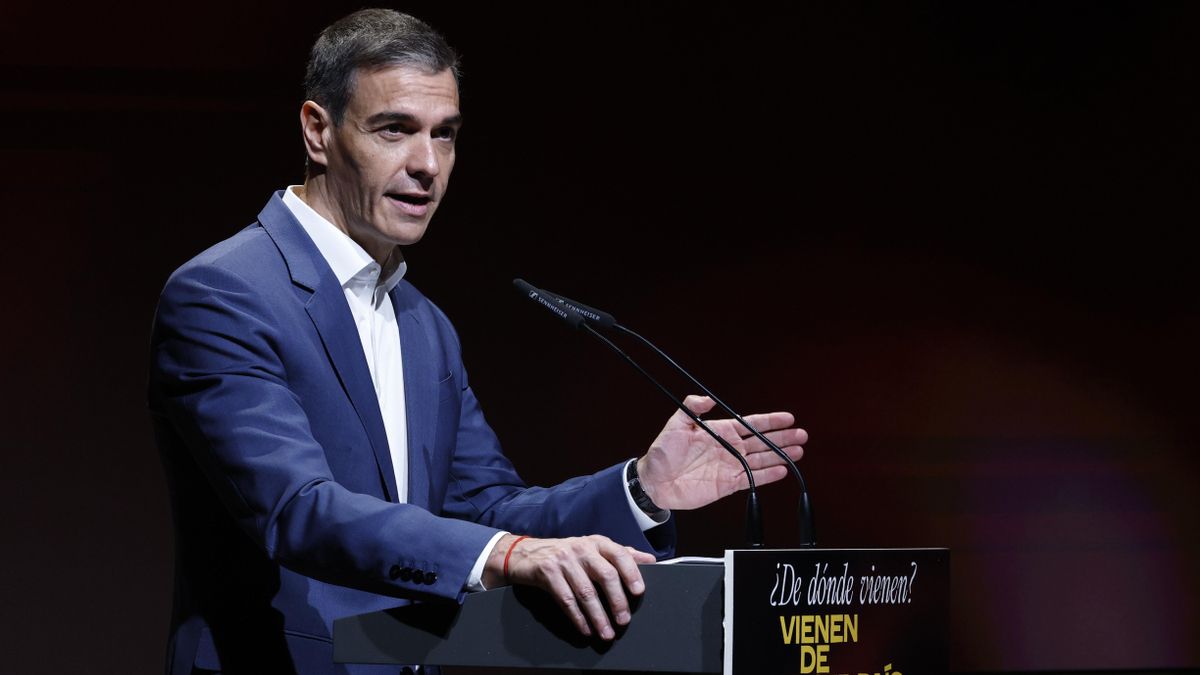 El presidente del Gobierno, Pedro Sánchez, durante la presentación este martes del Plan de Integración y Ciudadanía