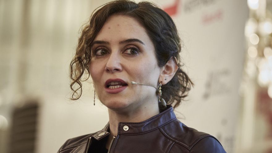 La presidenta de la Comunidad de Madrid, Isabel Díaz Ayuso