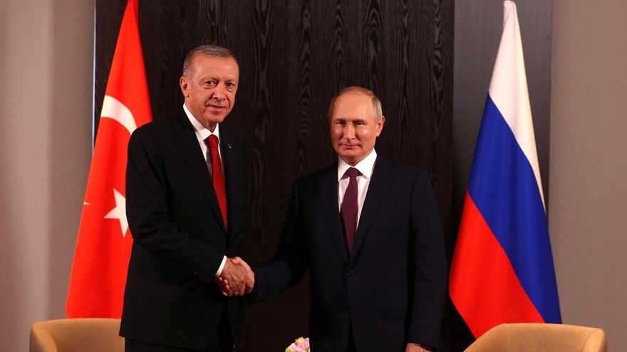 Erdogan y Putin en una imagen de archivo.